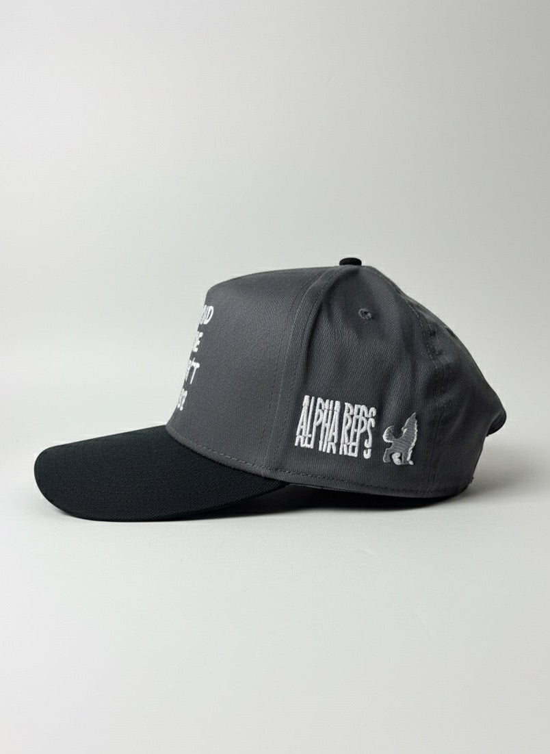 Char. Gry/Blk baseball cap