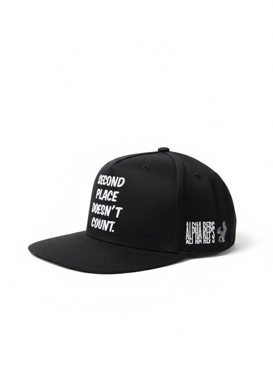 Black baseball cap