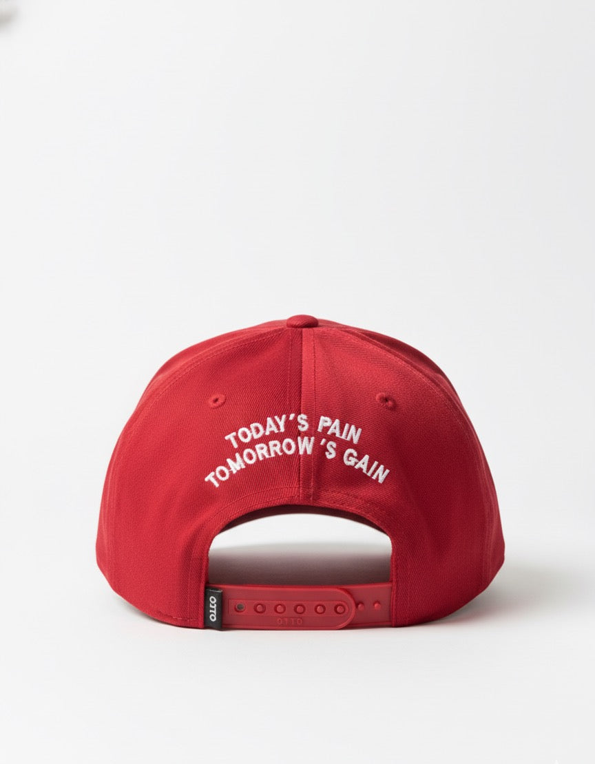 Red baseball cap