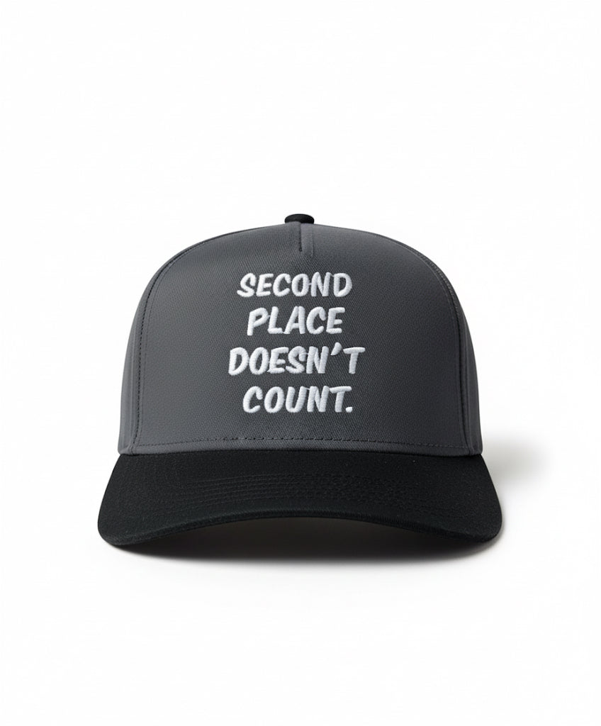 Char. Gry/Blk baseball cap