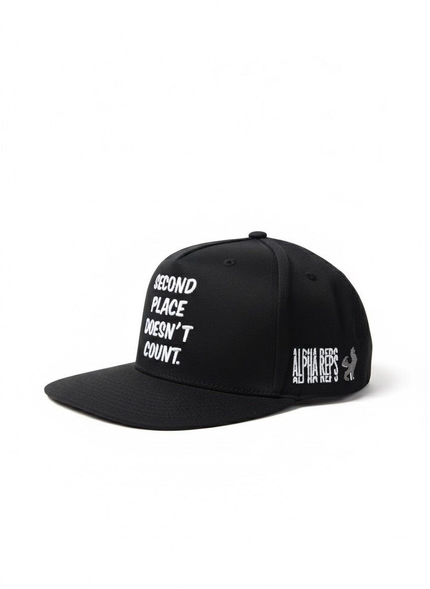 Black baseball cap