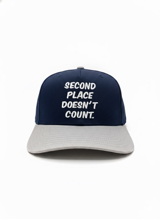 Navy/Gray baseball cap