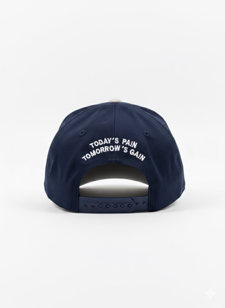 Navy/Gray baseball cap